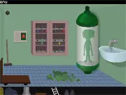 The Great Biohazard Escape free online puzzle game in a sealed biohazard zone on PlayArcadeHub