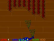 Play Cockroach Killer online free game - shoot the roaches before they get close - classic arcade shooter