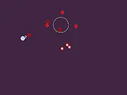 Blue Circle Survival free online arcade game, simple evasion game where a blue circle must dodge an enemy for 10 seconds