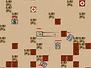 Tank Draft free online arcade tank simulator game with military vehicles and explosions on a battlefield