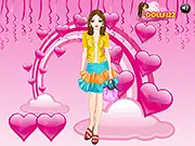 Lois Dress Up free online fashion game featuring character customization, clothes, and accessories