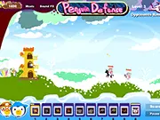Penguin Defense free online tower defense strategy game stopping researchers South Pole