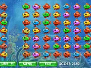 Magic Fishing Atlantic free online puzzle game fish matching sorting columns