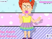 Beauty Shuffle free online dress up game screenshot - spinning wheel and fashion accessories