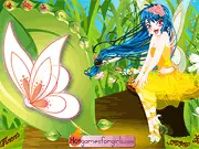 Cute fairy dress-up game, dress up fairy Sandy, magical fairy dress-up