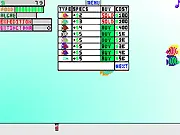 AQUARIS free online 8-bit simulation game screenshot - pixel art aquarium with fish to feed and discover