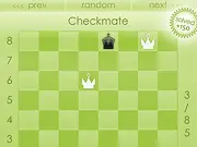 Great Mate Master online game screenshot showing a chess board puzzle to find a checkmate in one move, free puzzle game