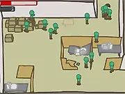 Shoot 'Em in the Head free online zombie shooter action game on PlayArcadeHub