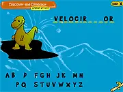 Play Discover Dinosaur free online game, identify dinosaur species, educational paleontology puzzle game