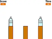 Play Water vs Bottle free online game where you shoot and hit targets before the timer runs out to earn points.