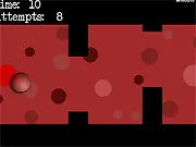 The Precision Challenge free online avoision game screenshot, testing reflexes and focus by avoiding obstacles, play on PlayArcadeHub