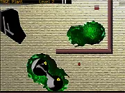 XCrisis free online game screenshot, red ball maze game requiring mouse precision and steady control, play free on PlayArcadeHub