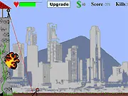 Awesome Sniper Man free online tower defense shooter game with stickmen on PlayArcadeHub