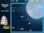 Why Do You Torment Me Candy? online free game screenshot showing a character collecting candy while avoiding an unseen pursuer