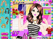 Selfie Mirror Shot dress up game screenshot, girl posing in a fashionable outfit for a mirror selfie, free fashion game