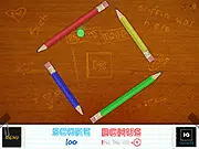 Study Hall Pong free online classic game, playing self-contained Pong on a virtual desktop
