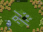 Donkey Dilemma tile puzzle game free online maze roads