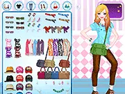 Cute Hoodies Dress Up game, play free autumn fashion styling, cozy casual clothing game online, PlayArcadeHub