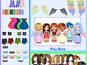 Spritekins Dressup free game online, designing a magical fairy sprite with fantasy accessories
