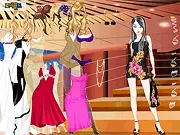 Gown Show Dressup game screenshot, style beautiful gowns elegant fashion free online