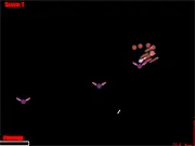 Play Neon Wars free online shooter game, classic arcade action with bright neon graphics and powerups on PlayArcadeHub.