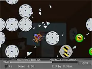 CattlePult: Players Pack free online game screenshot showing a catapult launching livestock at an enemy structure