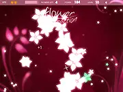 Flower Reaction free online puzzle game, start a chain explosion with one click to maximize score on PlayArcadeHub