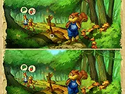 The little squirrel protagonist embarking on an adventure in the fable-themed online game Irutia