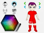 Female and Male Football Avatar Creator – Design your soccer player online for free
