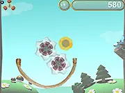 Flowers Rain free online skill game, catch falling flowers in a basket