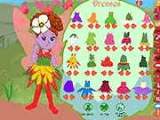 Customize a Little Bush Fairy character with different clothes and features in the free online maker game