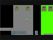 Gameplay screenshot of Scorged Moon, a 2D action platformer game set in a dark, neglected castle.