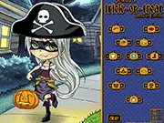 Play Geikou's Trick-or-Treat Dress Up Edition free online, choose a Halloween costume for the young lady Geikou before her party.
