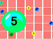 Play Numbers Reaction free online puzzle game, start a chain reaction and use combos for bigger explosions on PlayArcadeHub.