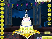 Monster High Cake free online cooking and decorating game