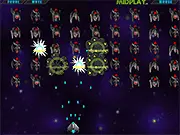 Space Ship Invaders free online vertical arcade shooter game on PlayArcadeHub