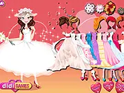 Play Love Wedding Dress Up game free online - choosing the best gown and accessories for a bride