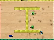 Toy Tank Arena free online shooting game with bouncing bullets and strategic gameplay