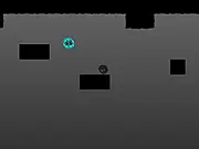 Screenshot from Caved In Online showing a character running on a dark cave platform with an unseen force chasing them