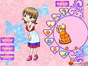 Love Kiss Couple game, fashion styling for a romantic kiss