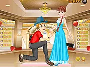 Love Couple Dress Up game screenshot, styling a sweet boyfriend and girlfriend for a romantic date