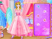 Long Hair Girl Belly Doctor free online game screenshot, showing a medical operation and surgery simulation on PlayArcadeHub.