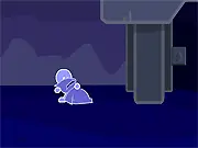 Free online game thumbnail for Wink in The Princess Stealing Dragon, showing the hero character Wink hiding in shadows near an enemy guard.