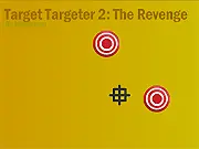 Target Targeter 2 free online arcade shooting game, aiming and clicking the crosshair to hit targets