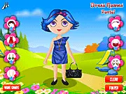 Play Kate's Park Dress Up free online game, featuring Kate in a stylish outfit ready for a walk in the park