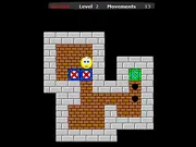Play Crazy Box Sokoban Remake free online logic puzzle game push boxes