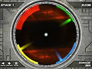 Socol free online music puzzle game with a central color-matching ring and glowing orbs