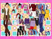 Glamorous Collection free online dress up game fashion styling beauty makeover