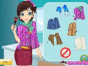 Dress a princess for the royal ball with elegant gowns and accessories in this fun online dress-up game.