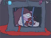 Bizarre and creepy character art from Nekra Psaria online game, unsettling ambient game visuals